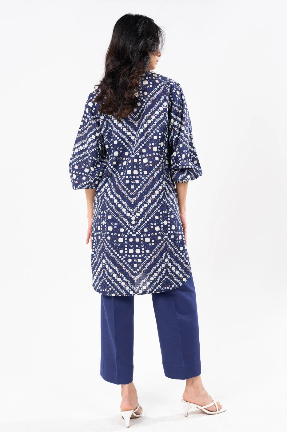 1 Pc Printed Khaddar Shirt 