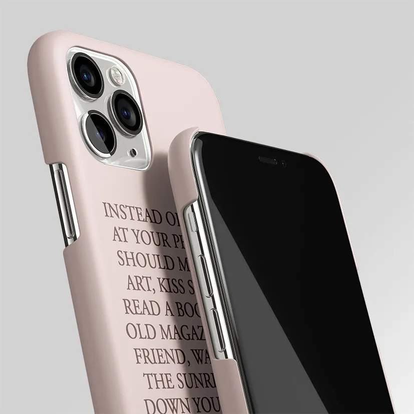 11 Things To Do Matte Case Phone Cover