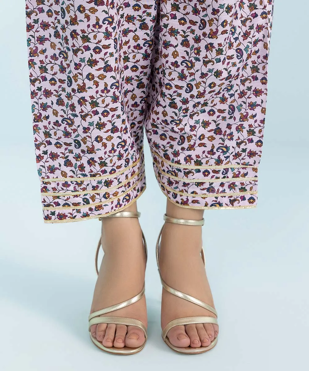 2 Piece- Printed Khaddar Suit