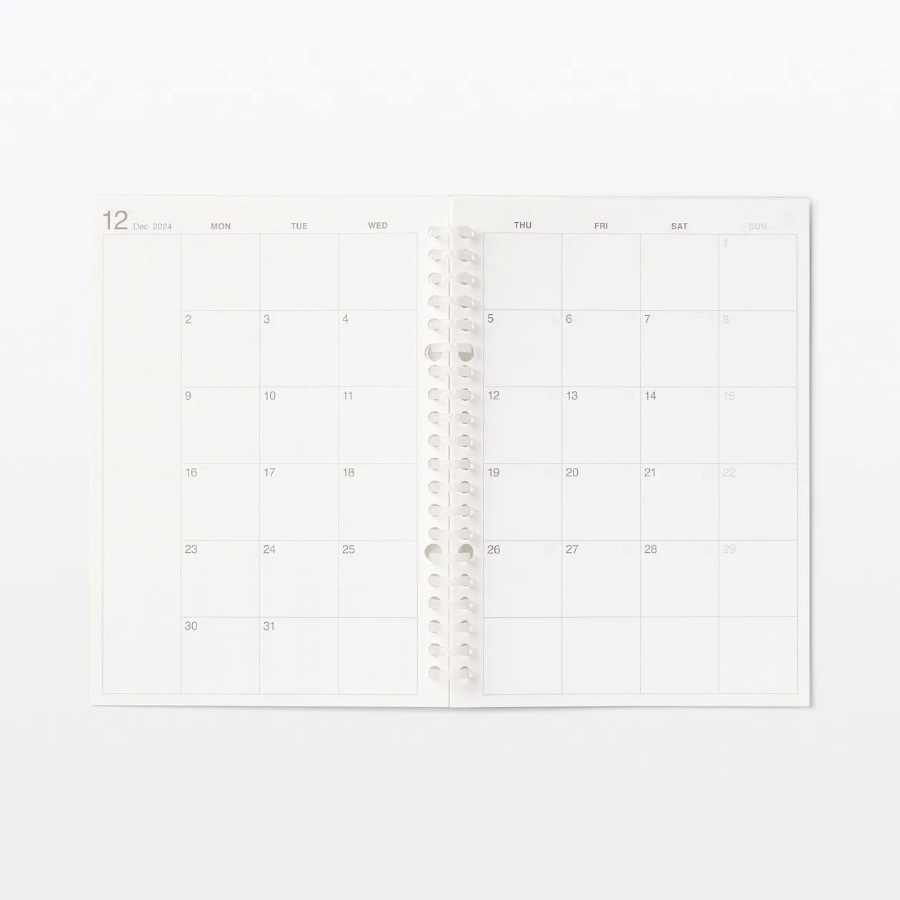 2025 Loose Leaf Paper Refill - Monthly Planner