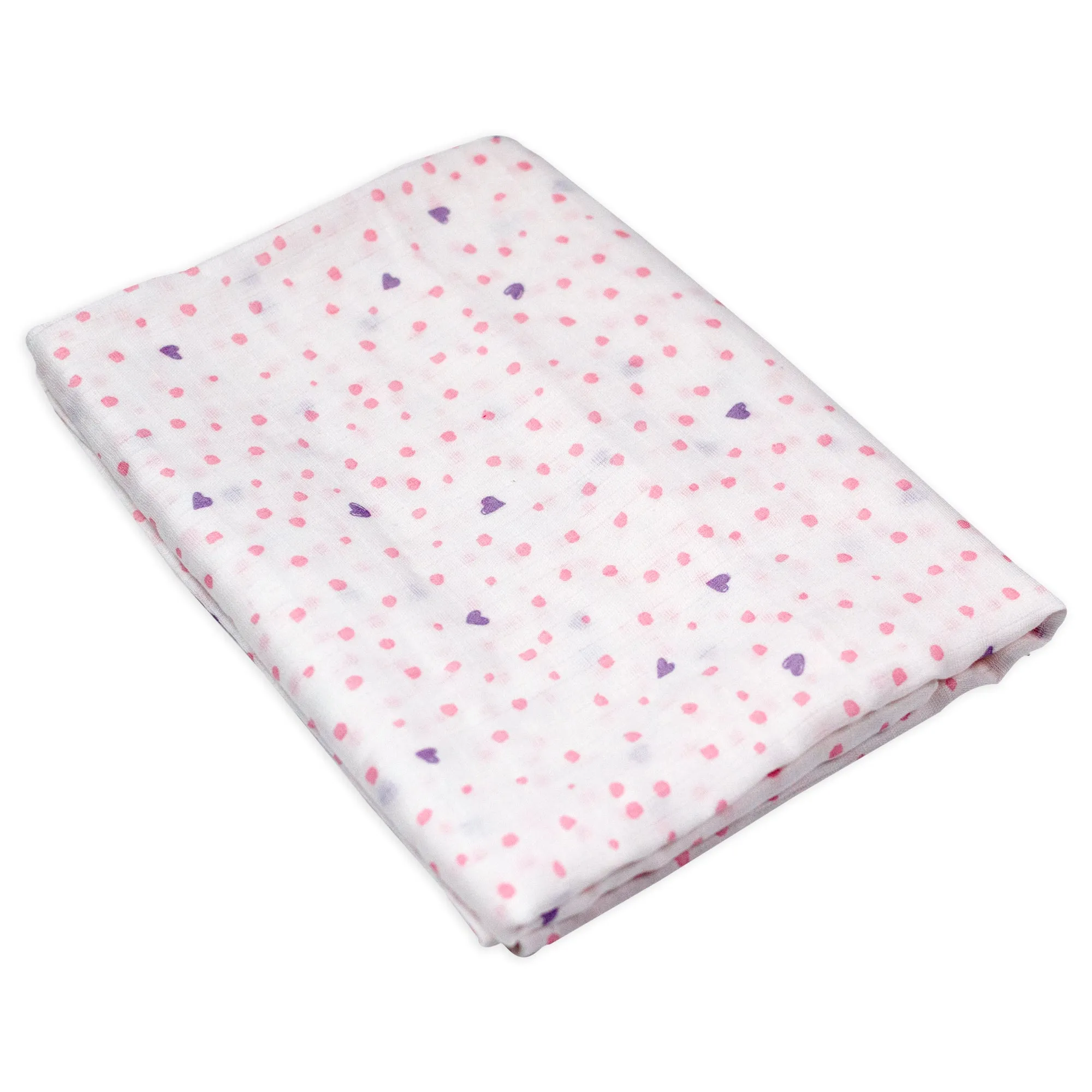 3-Pack Organic Cotton Swaddle Blankets