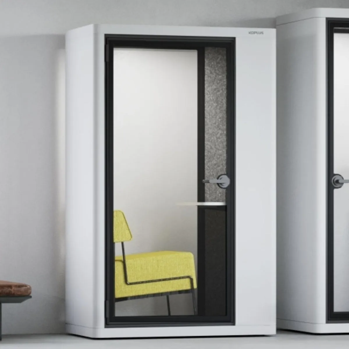 Acoustic Phone Booth Single Pod With Sofa (MILLI-SIT)