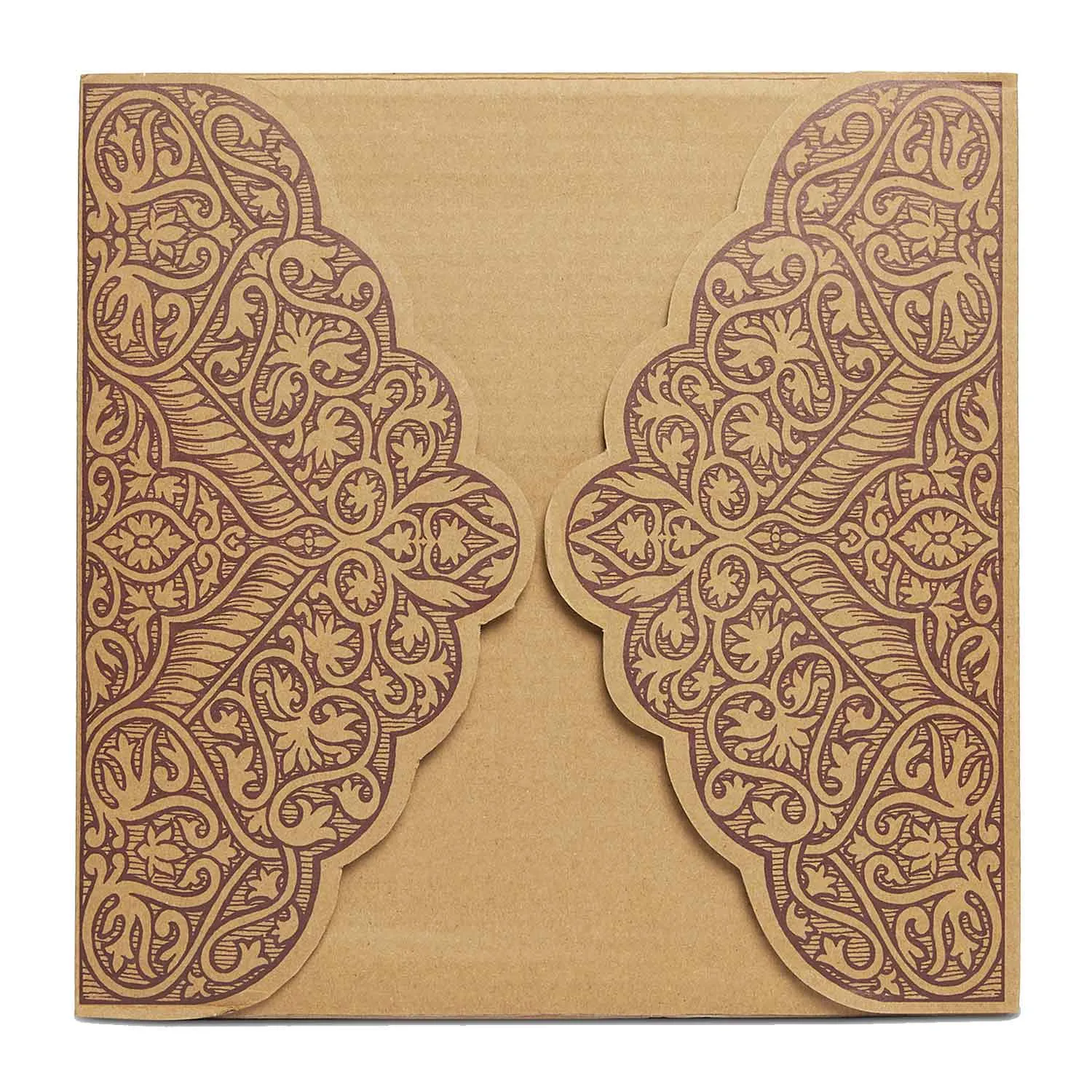Annapakshi Wood Art Frame 8 in x 8 in