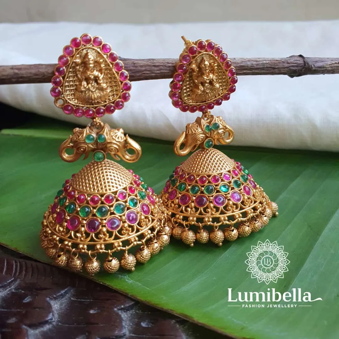 Antique Temple Jhumki