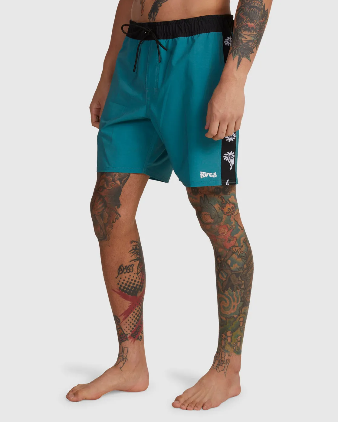 Apex Elastic Waist Boardshorts 17" - North Sea