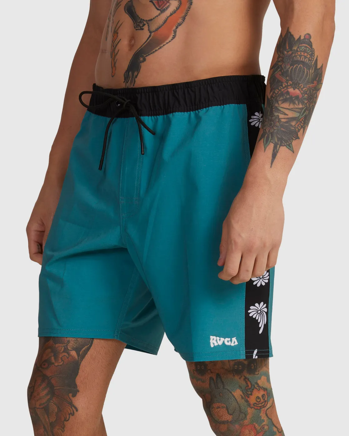Apex Elastic Waist Boardshorts 17" - North Sea