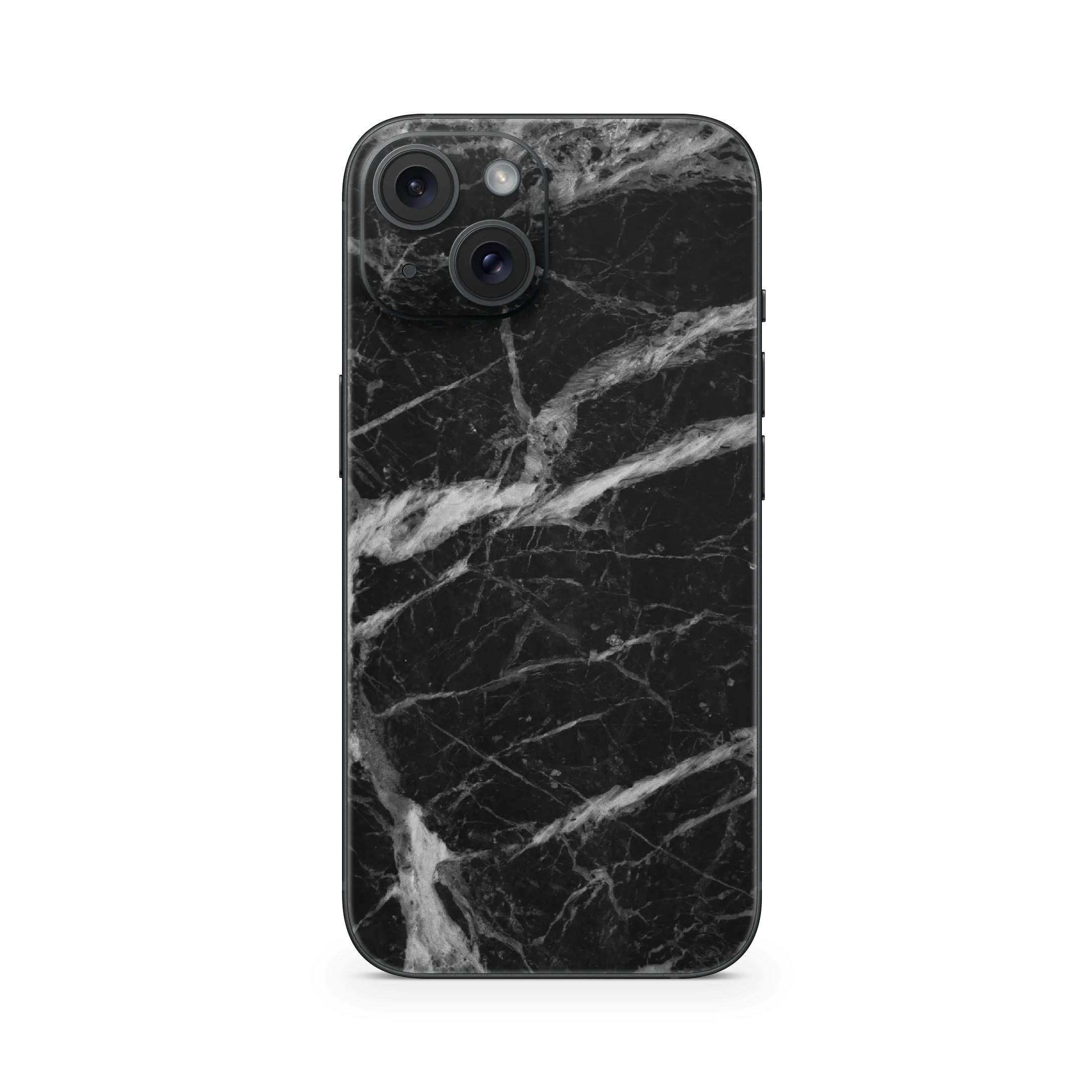 Apple iPhone Black Marble Skin