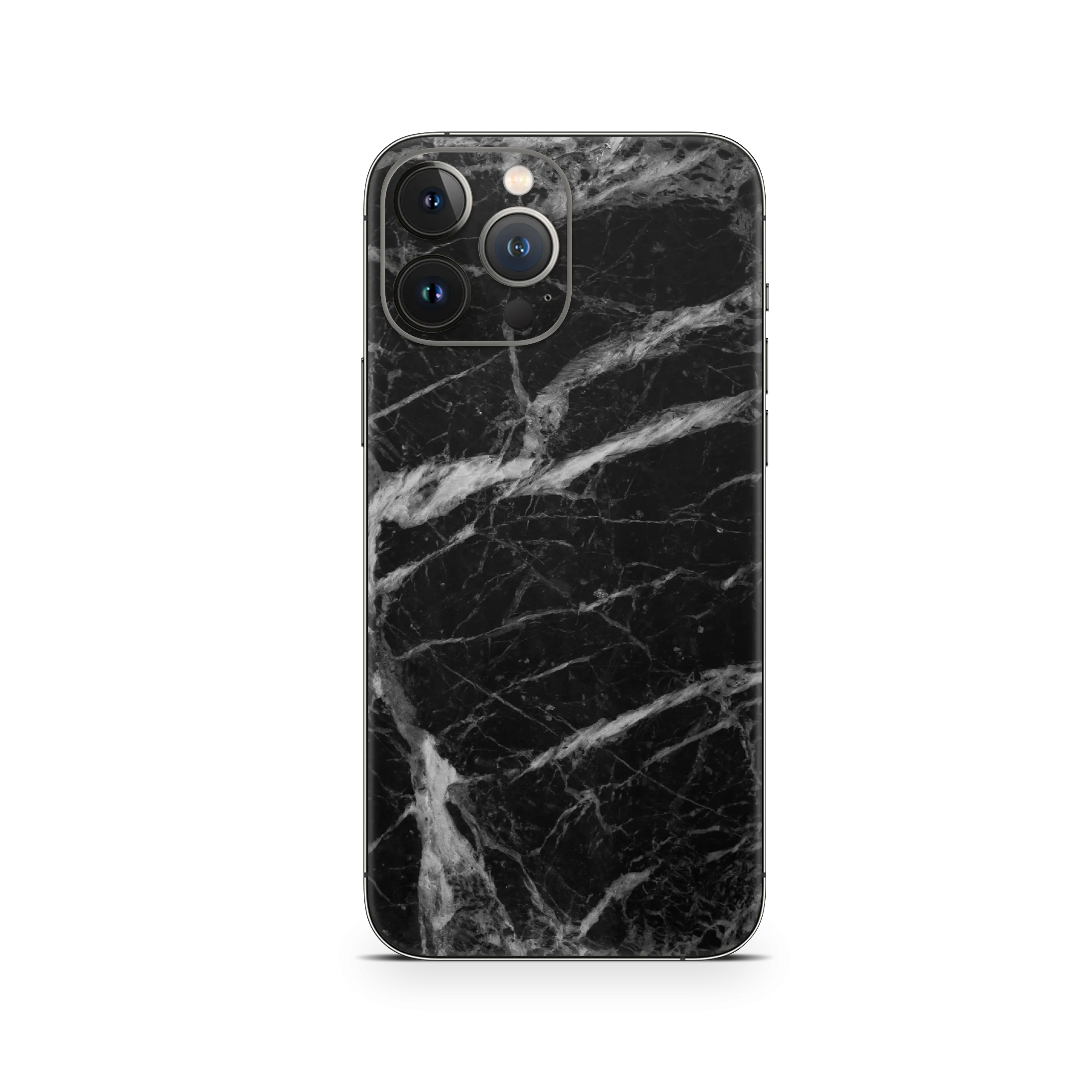 Apple iPhone Black Marble Skin