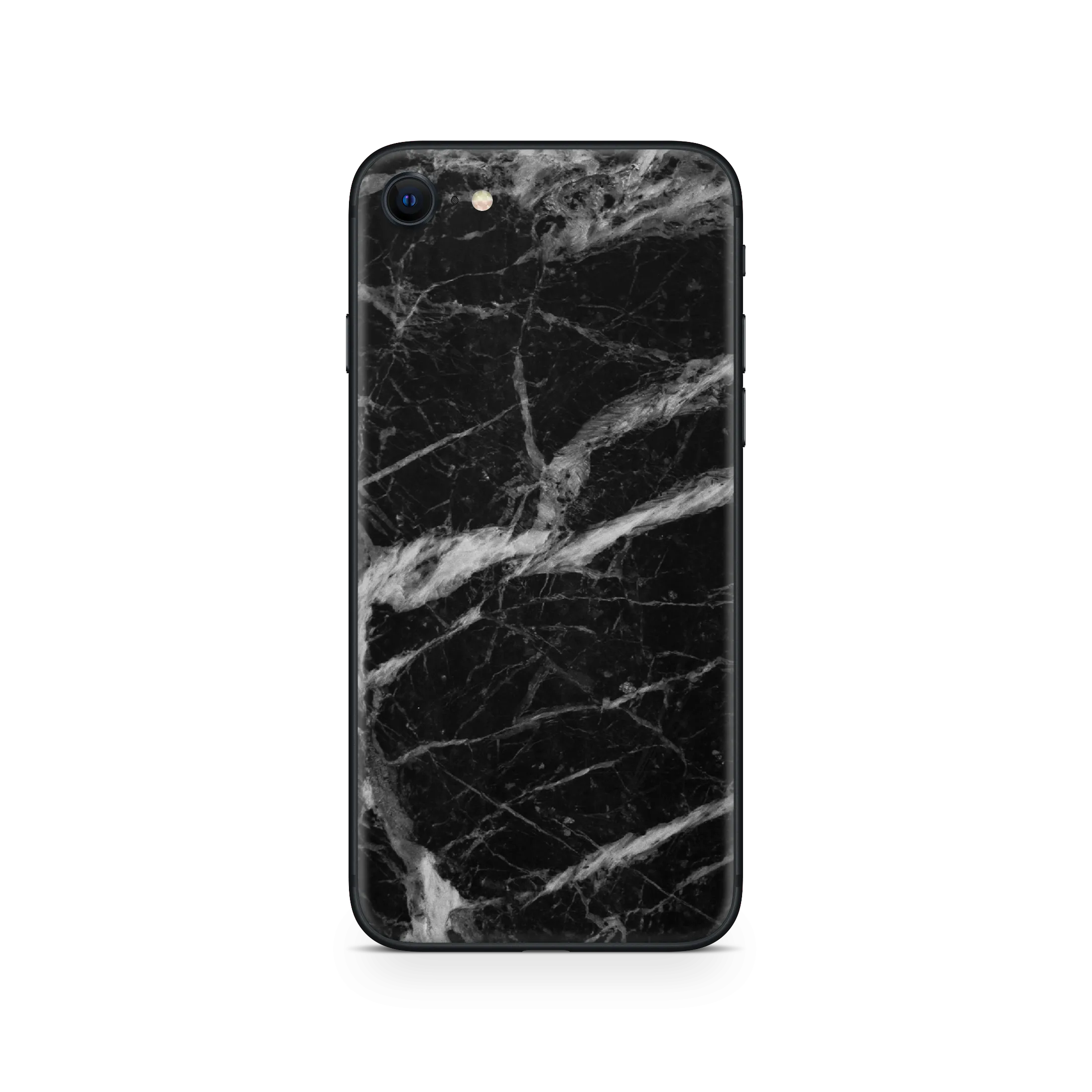 Apple iPhone Black Marble Skin