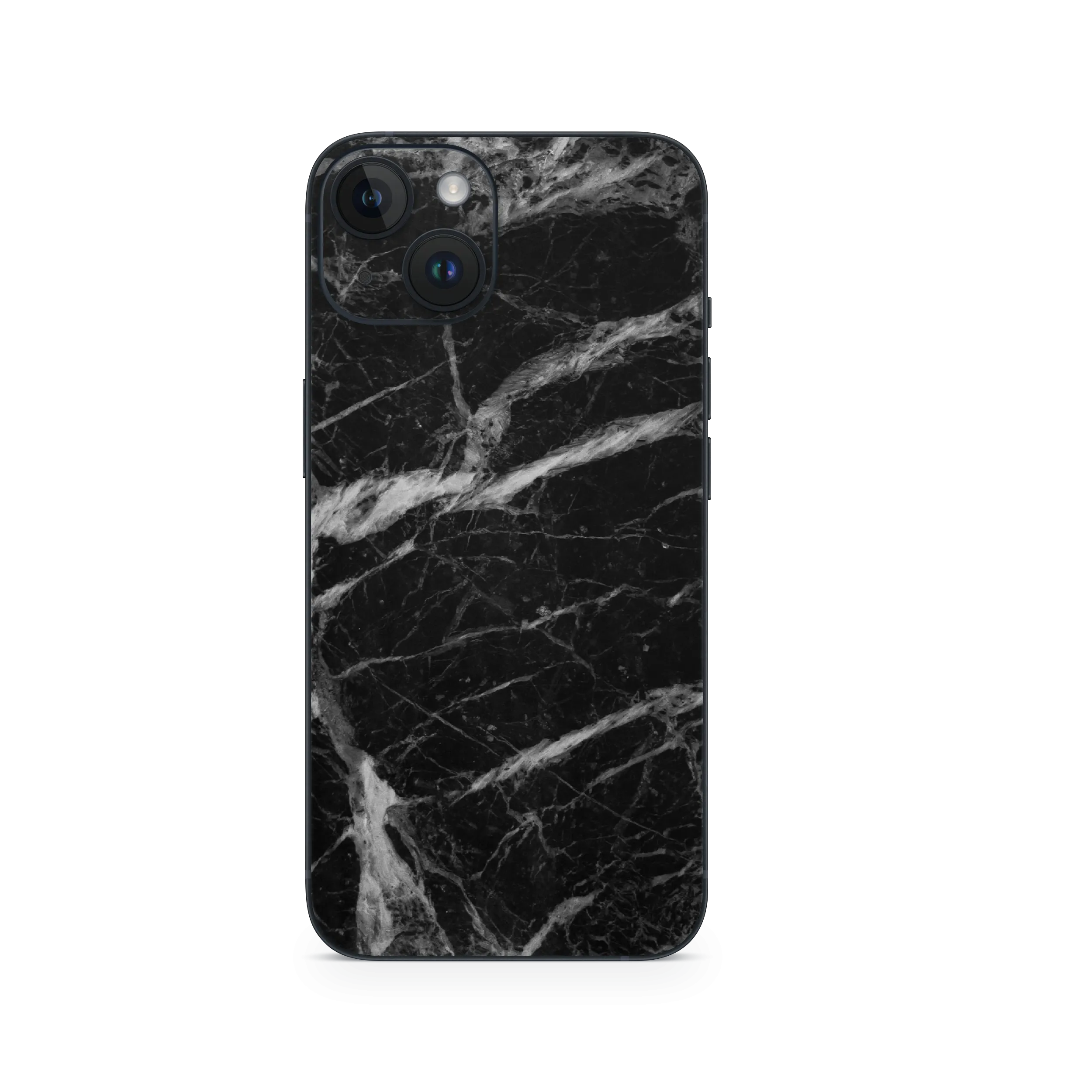 Apple iPhone Black Marble Skin