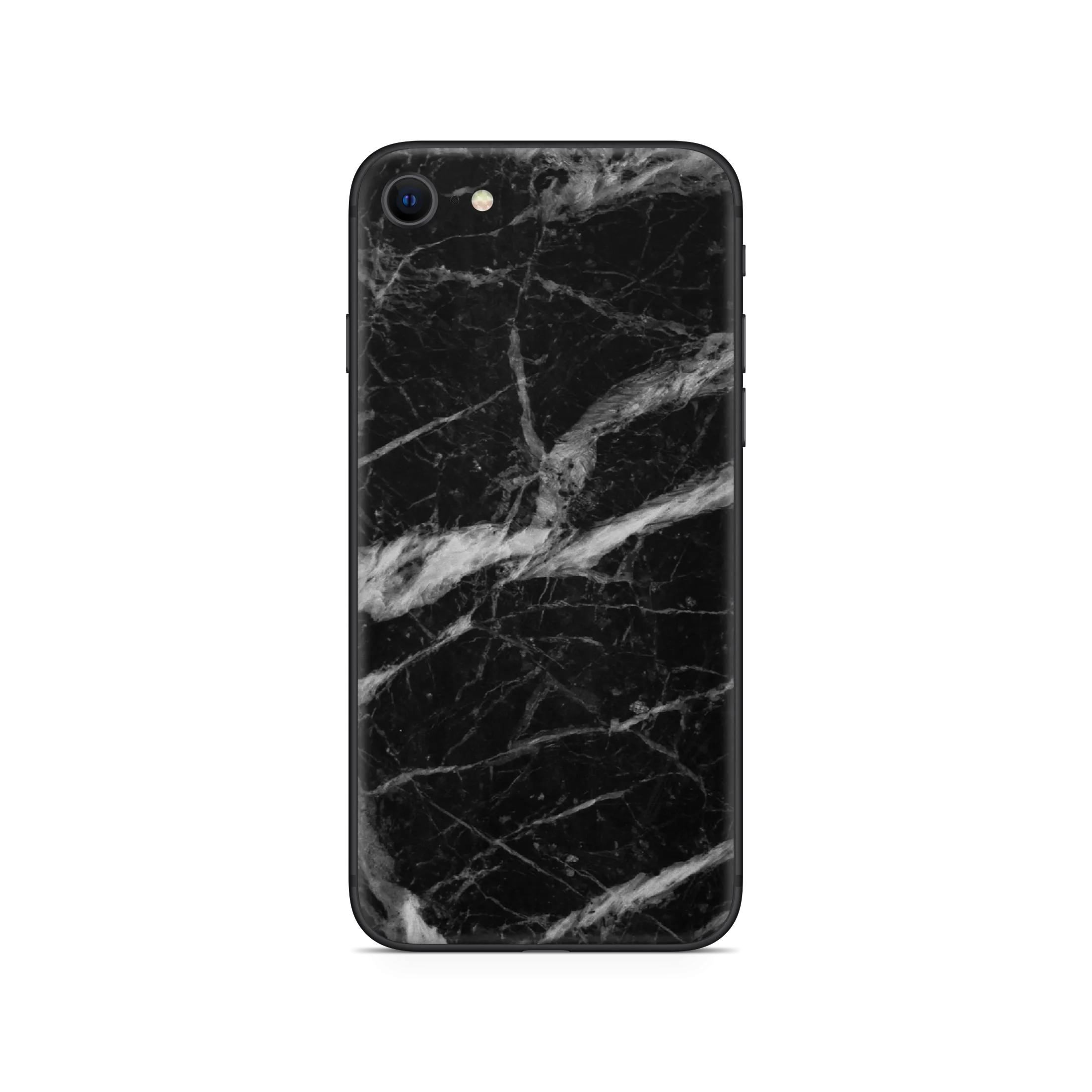 Apple iPhone Black Marble Skin