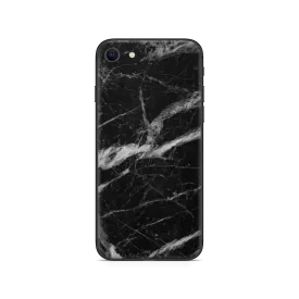 Apple iPhone Black Marble Skin
