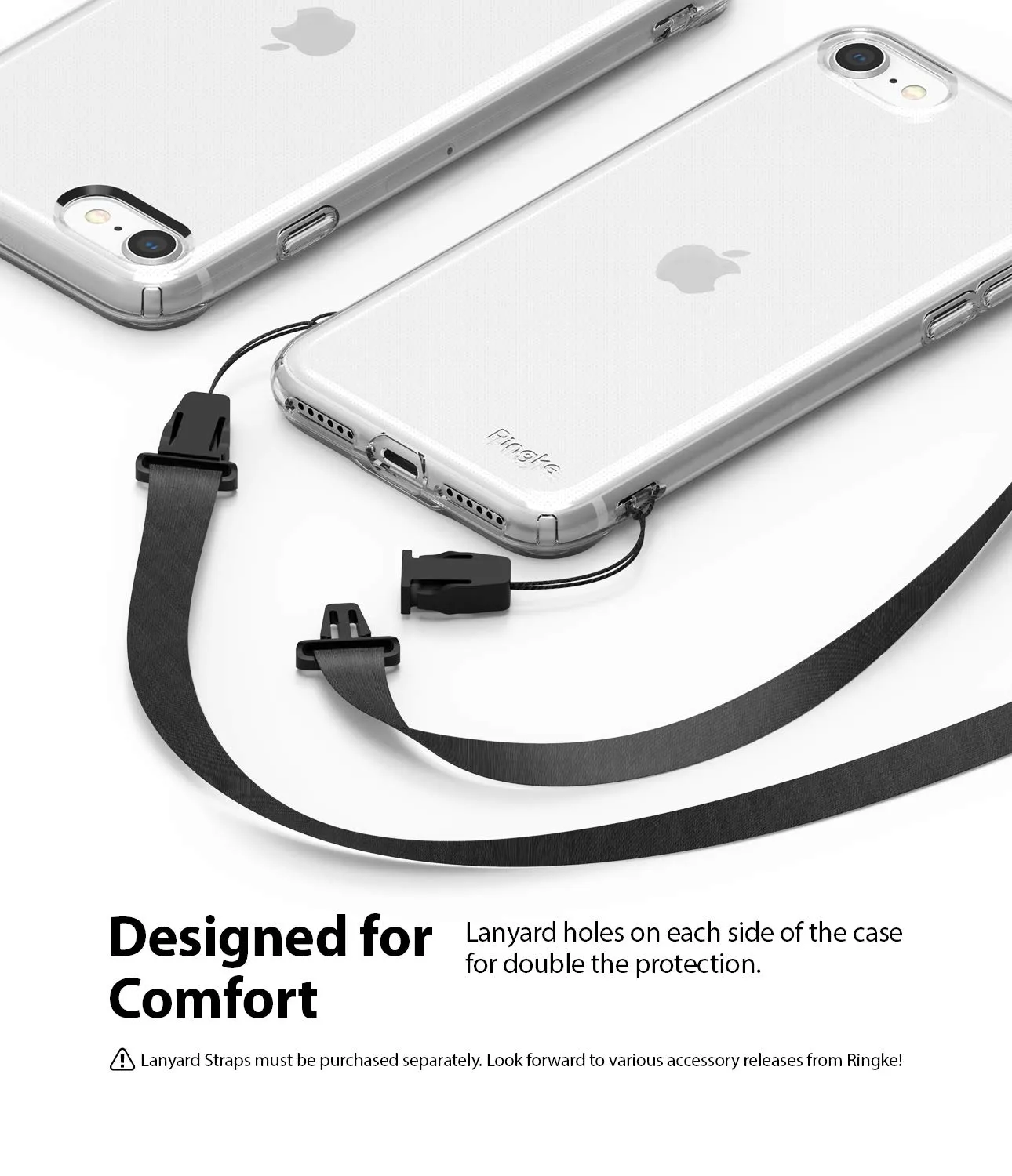 Apple iPhone SE (2nd generation) Back Cover Case | Air - Clear