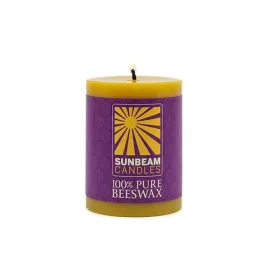 Beeswax Smooth Pillar Candles