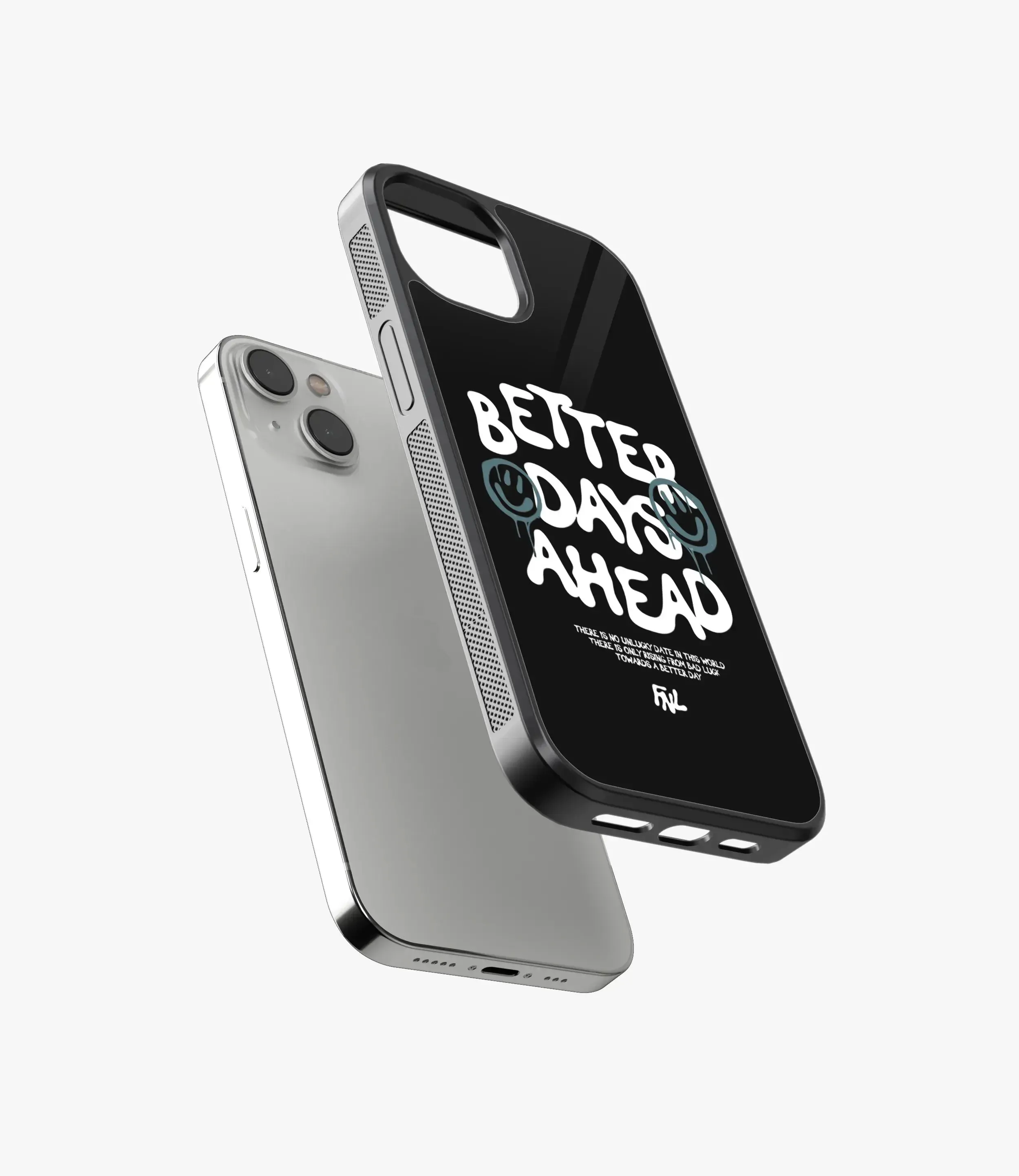 Better Days Ahead Glass Phone Case