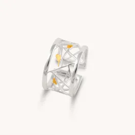 Bird Nest Adjustable Ring W.