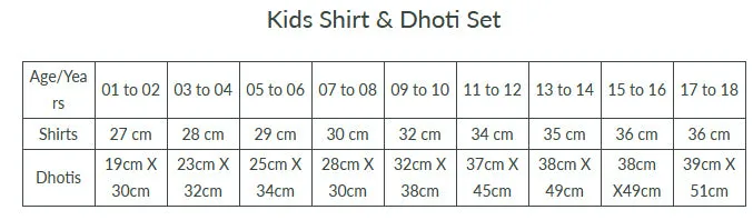 Boys Matching Dhoti & Shirt Combo Green C36