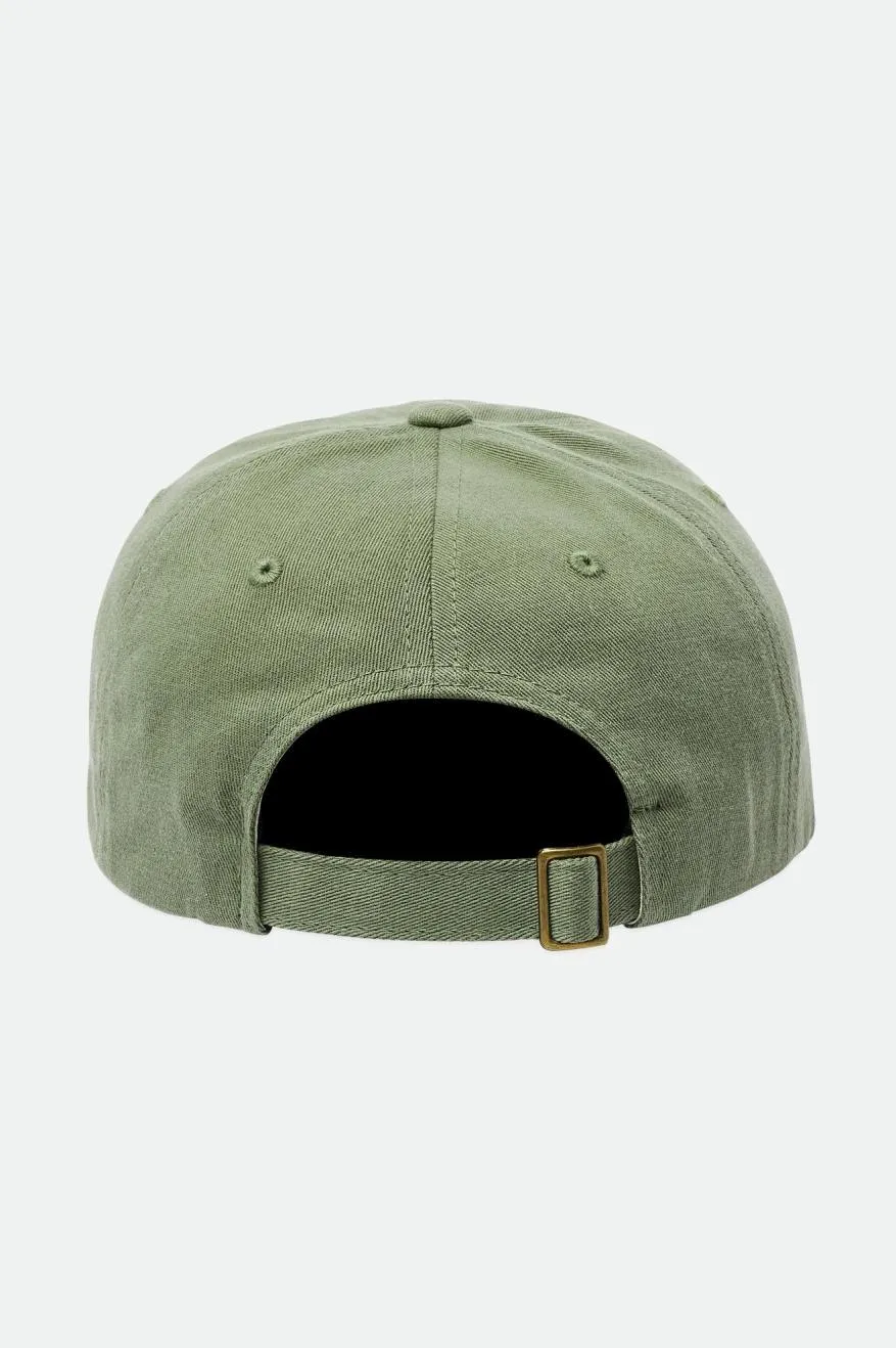 BRIXTON ALPHA LP CAP - OLIVE SURPLUS