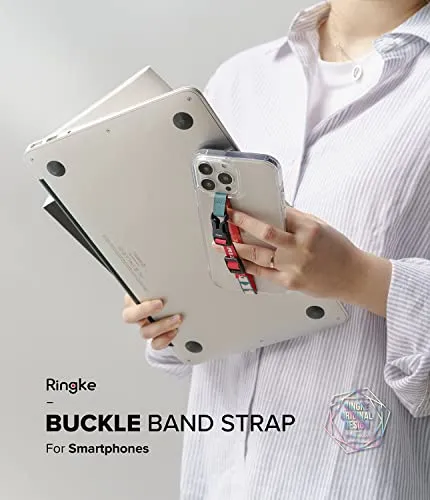 Buckle Band Strap - Peacock Green