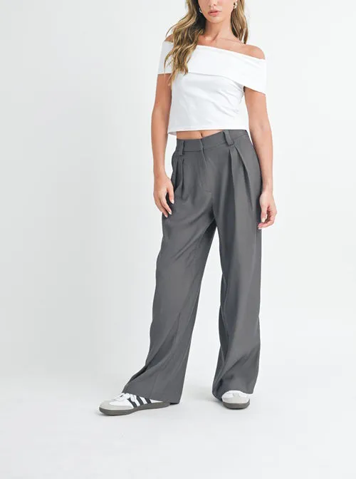 Charcoal Trouser Pants