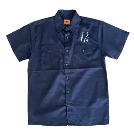 Chemise heavy duty [ Anti Work Wear Series ] Navy