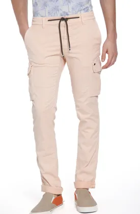 Chile Jogger pantalone cargo uomo in twill di cotone extra slim fit