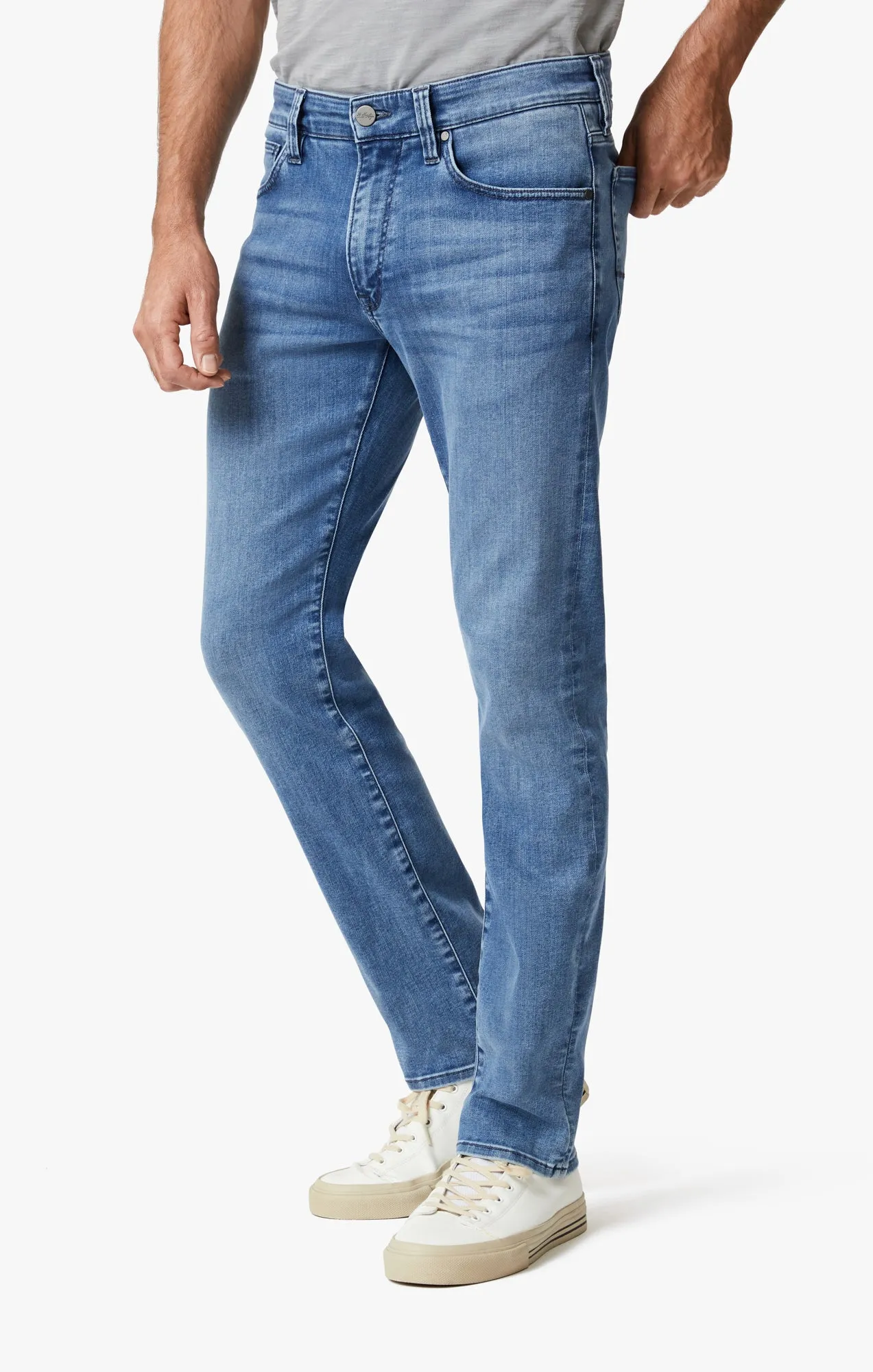 Courage Straight Leg Jeans In Light Tonal Urban