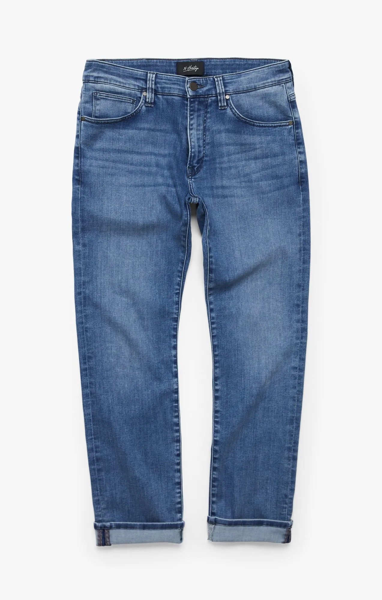 Courage Straight Leg Jeans In Light Tonal Urban