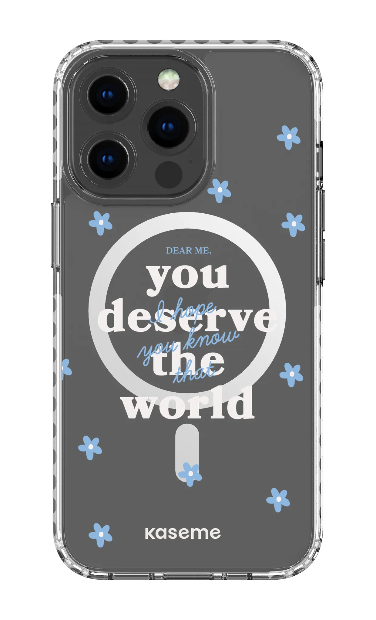 Dear Me clear case