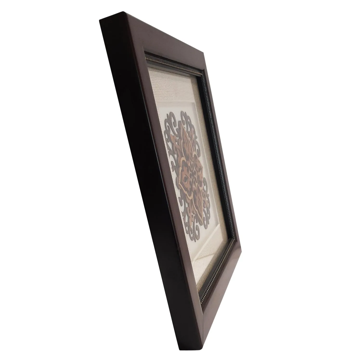 Decorative Design Wooden Art Frame 8 x 8 in