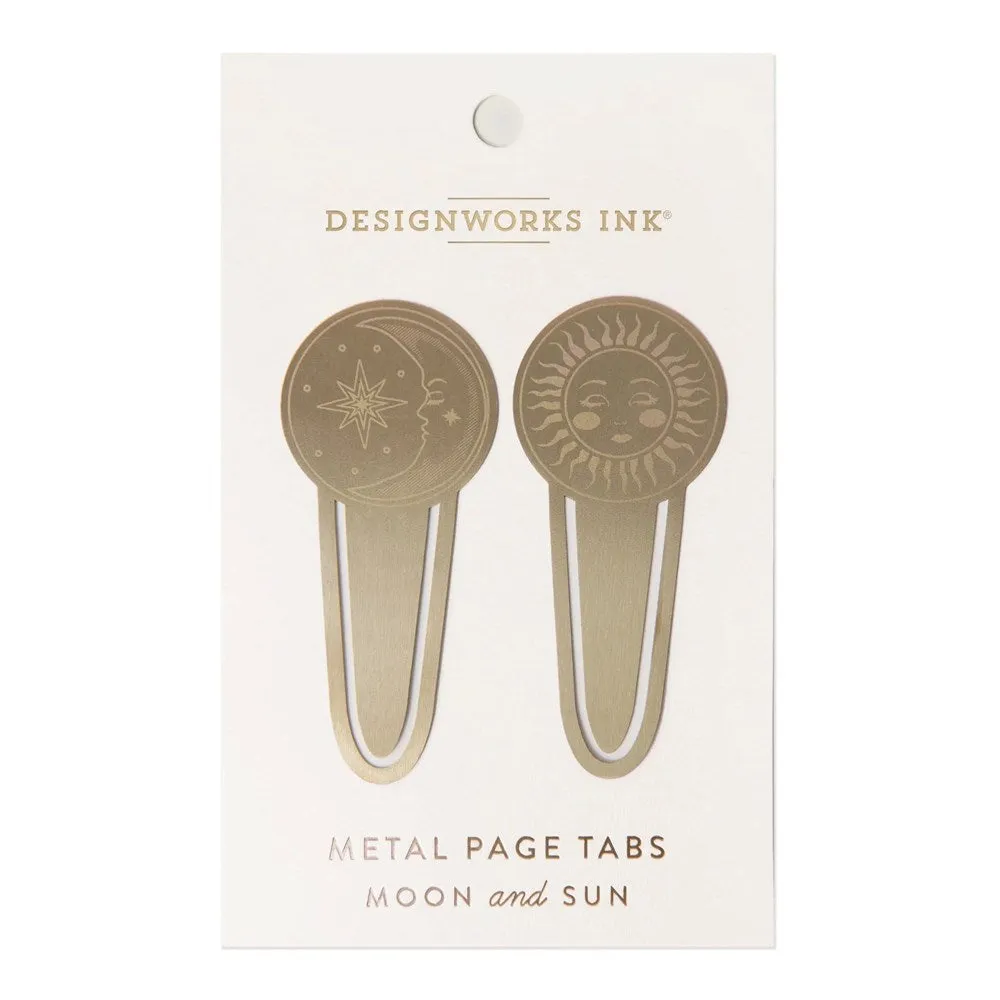 DesignWorks Ink: Metal Page Tabs Celestial