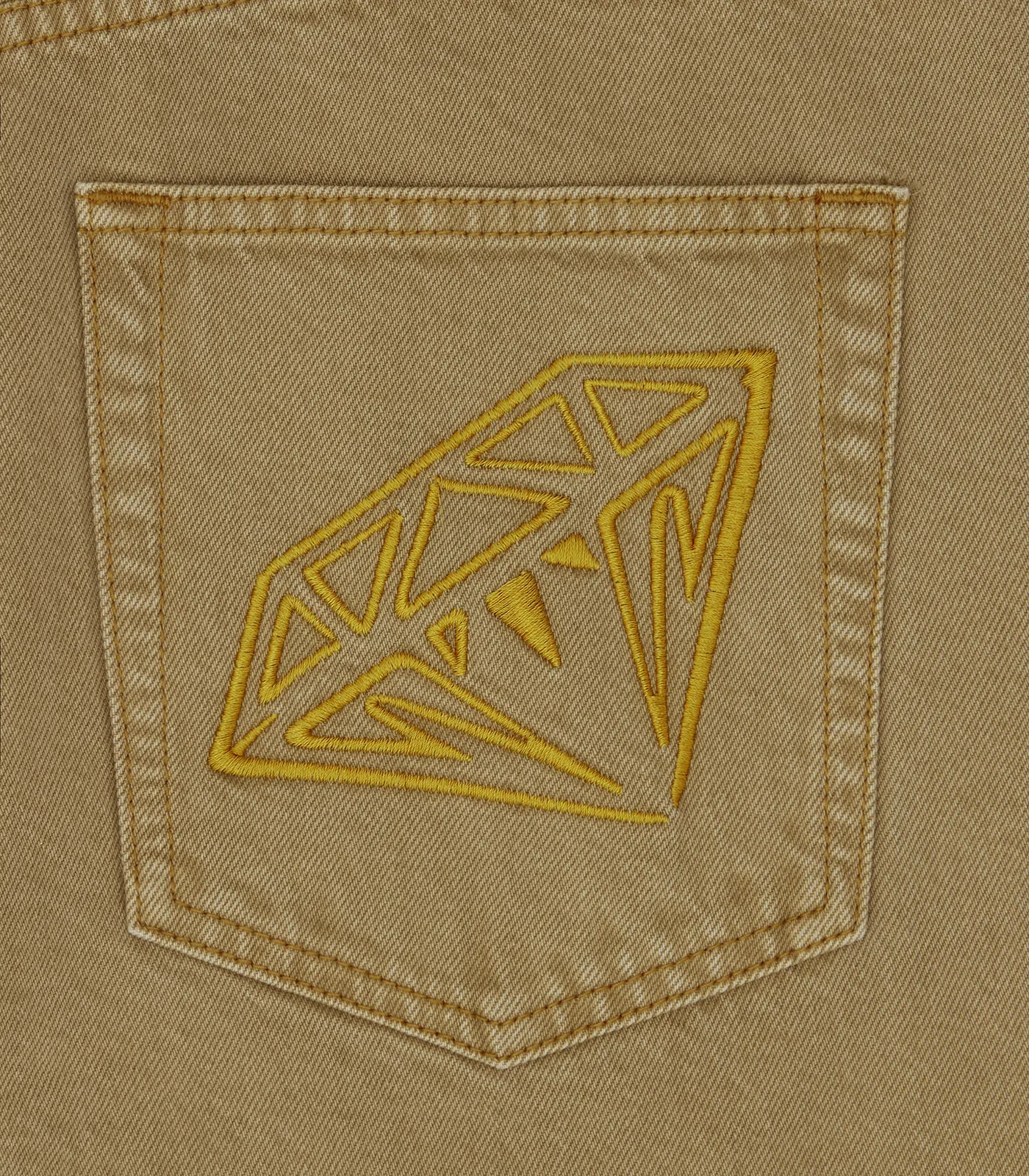 DIAMONDS & DOLLARS SELVEDGE DENIM PANT - SAND