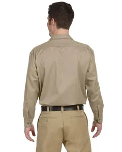 Dickies 2 Long-Sleeve Work Shirt 574 Khaki