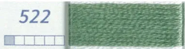 DMC Six Strand Embroidery Floss Columns 10, 11, and 12 on DMC chart