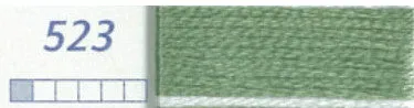 DMC Six Strand Embroidery Floss Columns 10, 11, and 12 on DMC chart