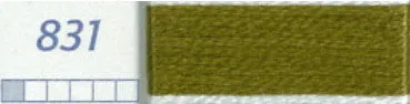 DMC Six Strand Embroidery Floss Columns 10, 11, and 12 on DMC chart
