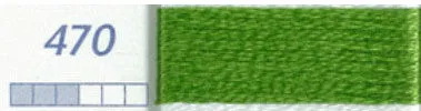 DMC Six Strand Embroidery Floss Columns 10, 11, and 12 on DMC chart