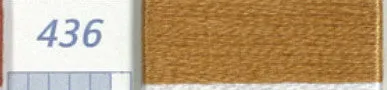 DMC Six Strand Embroidery Floss Columns 16, 17, 18 and 19 on DMC chart