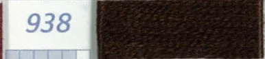 DMC Six Strand Embroidery Floss Columns 16, 17, 18 and 19 on DMC chart