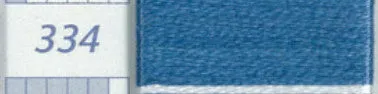 DMC Six Strand Embroidery Floss Columns 7, 8, and 9 on DMC chart