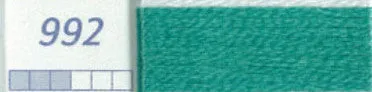 DMC Six Strand Embroidery Floss Columns 7, 8, and 9 on DMC chart