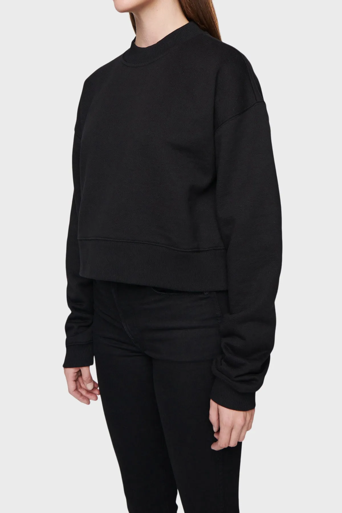 DSTLD Women's Mock Neck in Black