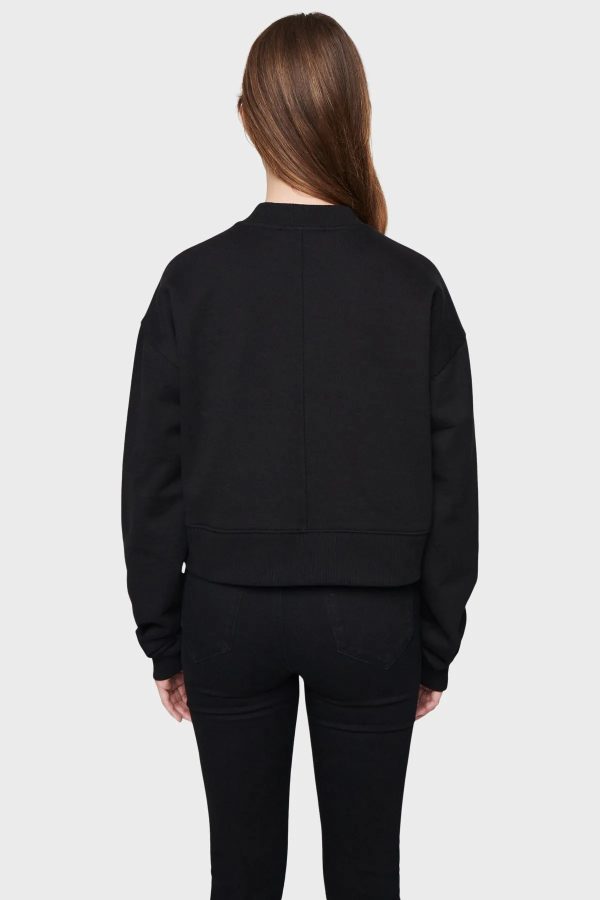 DSTLD Women's Mock Neck in Black