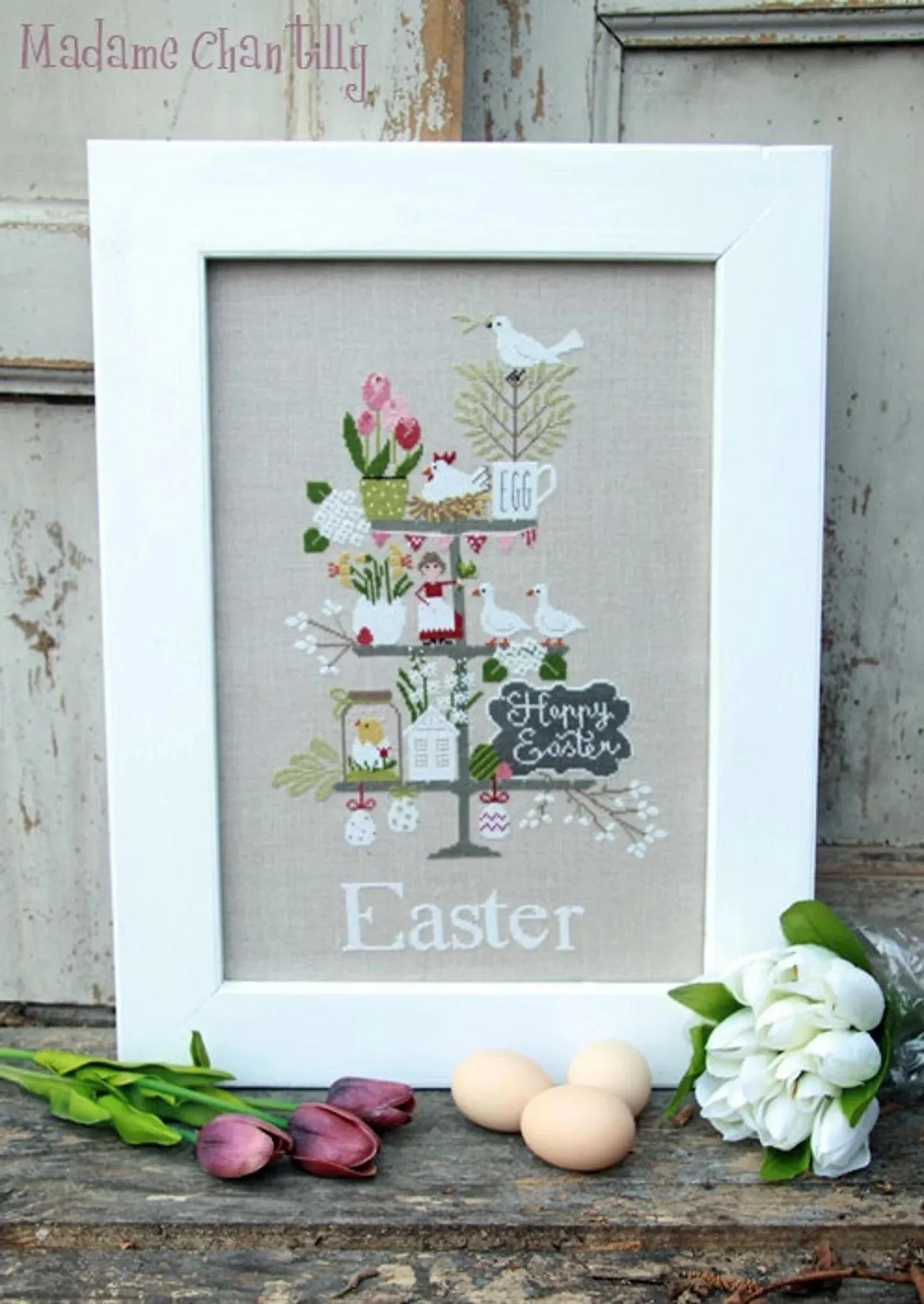 Easter Cross Stitch Pattern