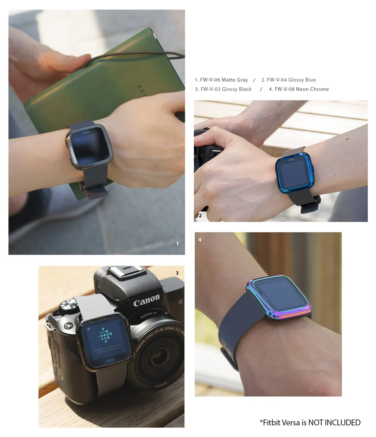 Fitbit Versa | Bezel Styling 06