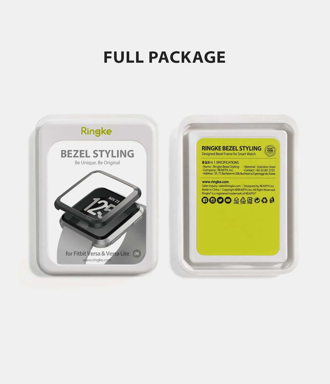 Fitbit Versa | Bezel Styling 06