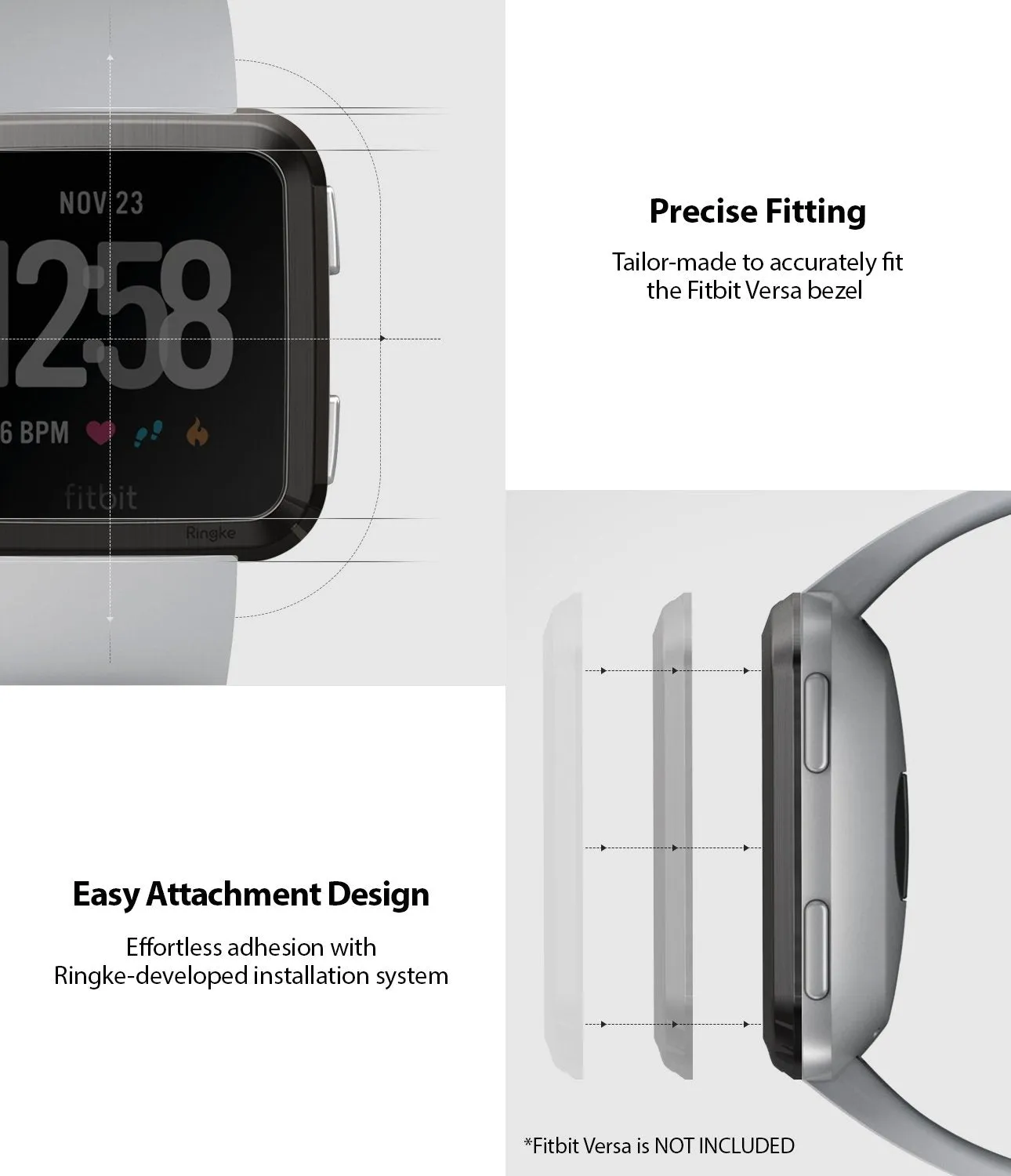 Fitbit Versa | Bezel Styling 06