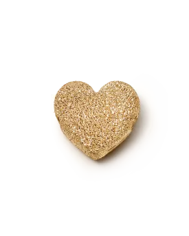 FORTE Got Lucky Florentine Finish Cuore Bead