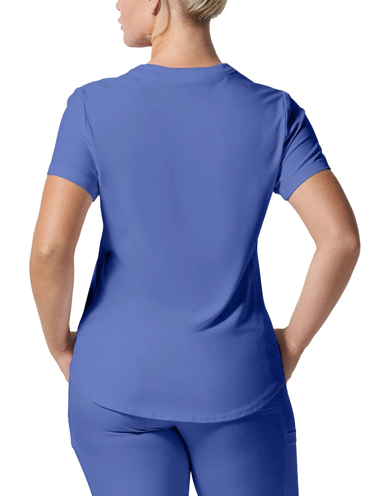 Forward - Women's 2-Pocket V-Neck Scrub Top