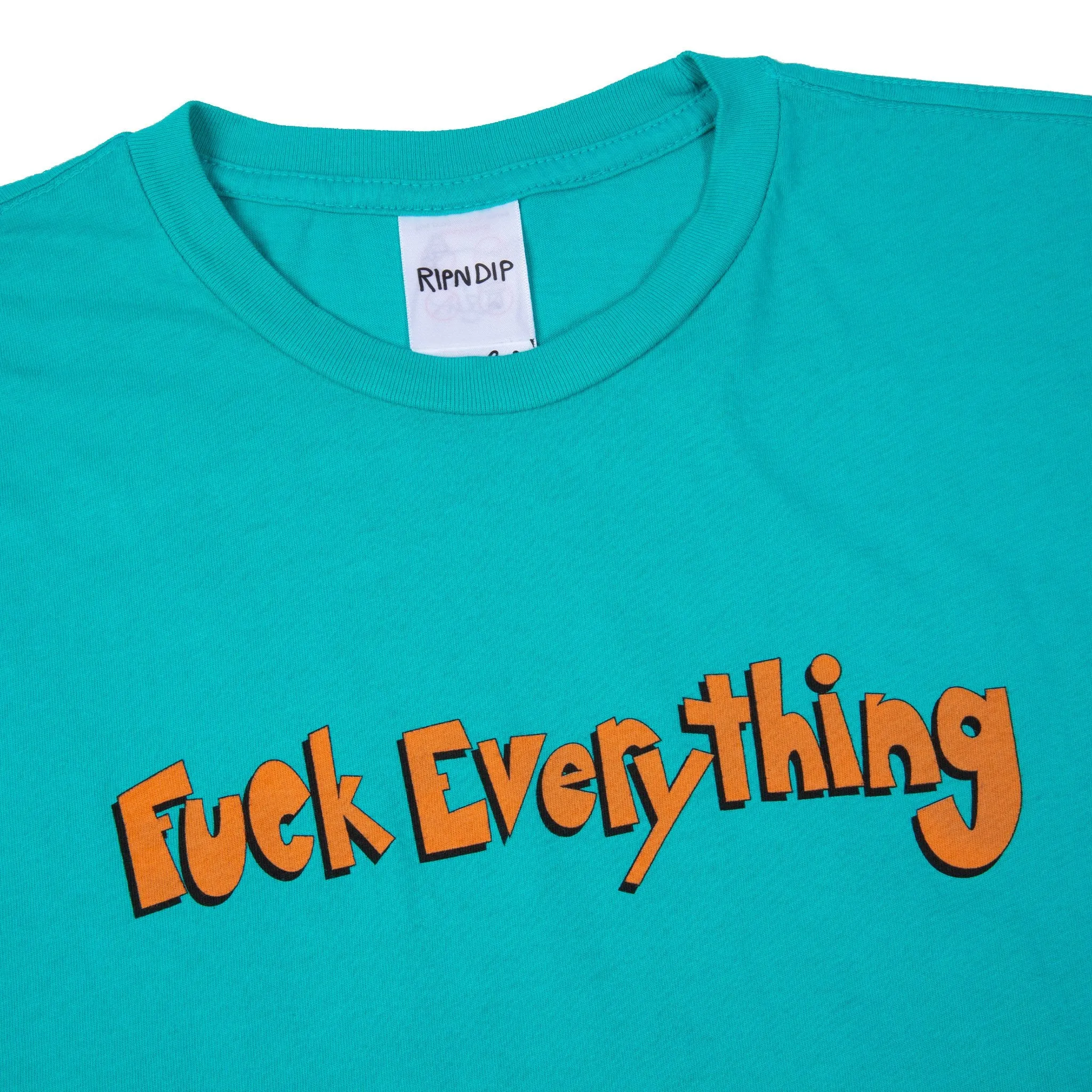 Fuck Everything Tee (Aqua)